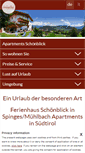 Mobile Screenshot of apartments-schoenblick.com